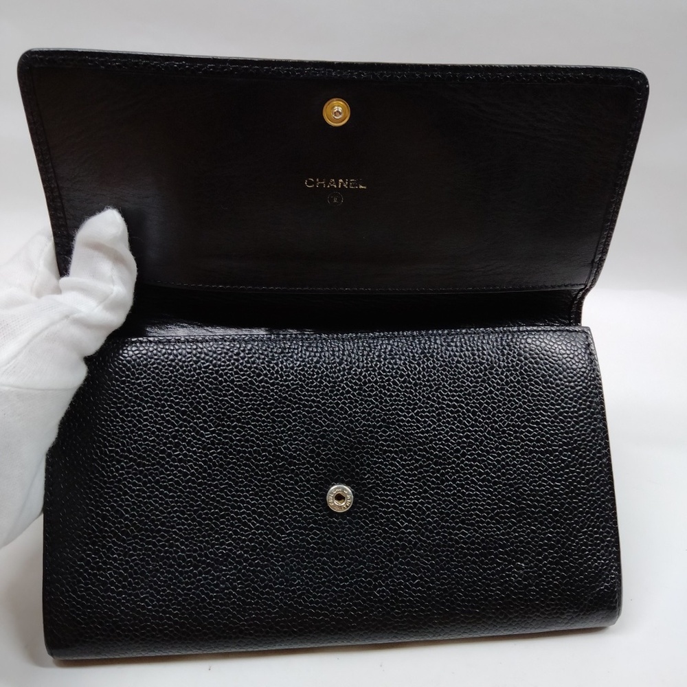 CHANEL - Coco Long Caviar Wallet R1.187 - Picture 3 of 3